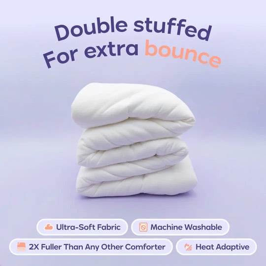 💖 50% OFF TODAY! ☁️ MarshMellow Comforter™ ✨ Double-Stuffed Ultra-Soft Comfort for Better Sleep