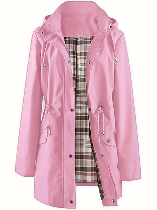❤️‍🔥Neu eingetroffen 50% Rabatt🥰 Einfarbige Freizeitjacken, wasserdichte und winddichte Mäntel, Windbreaker mit Kapuze