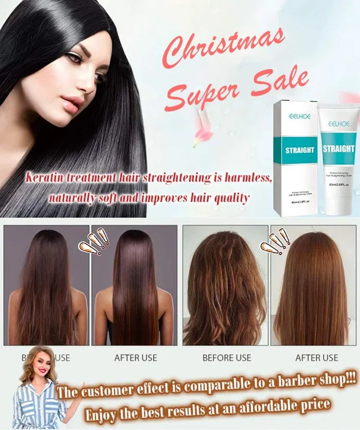 ✨HOT SALE ✨Seiden- und Keratinhaar-Weichspülcreme