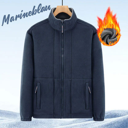 🔥Kostenloser Versand Herren-Doppelfleecejacke