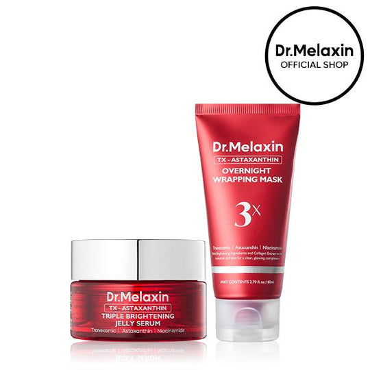 TX Astaxanthin Glow Wrapping Duo | Tranexamic Acid&amp;Astaxanthin&amp;Niacinamide for Complete Dark Spot Care
