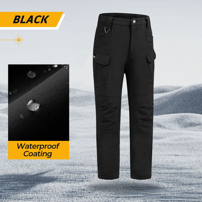 ❄️ 🧗Winter Outdoor wasserdichte Softshell-Thermohose mit Fleecefutter☔