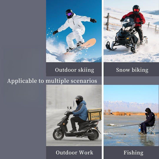 ❄️ 3-in-1 Thermal Ski Mask &amp; Neck Warmer – Windproof Winter Hat for Cycling &amp; Outdoor Sports