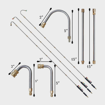 🚿 60% RABATT! 💦 Hochdruckreiniger-Stab-Set 4000 PSI – Tiefenreinigung, Ergonomisches Design & Langlebige Konstruktion 🔧