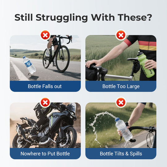 🎁 Kaufe 2, erhalte 1 GRATIS! 🚴‍♂️✨ Adaptiver Fahrradflaschenhalter – Praktisch und universell passend 🌟💧