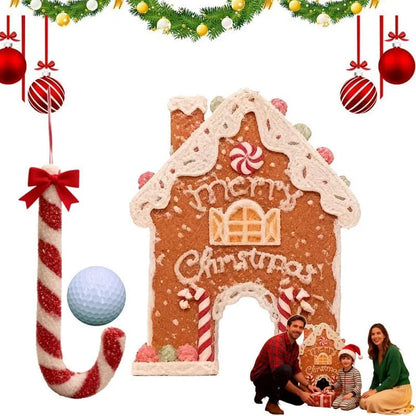 🎅 Lebkuchen-Golf-Spielset – Bestes Weihnachtsspiel🎄