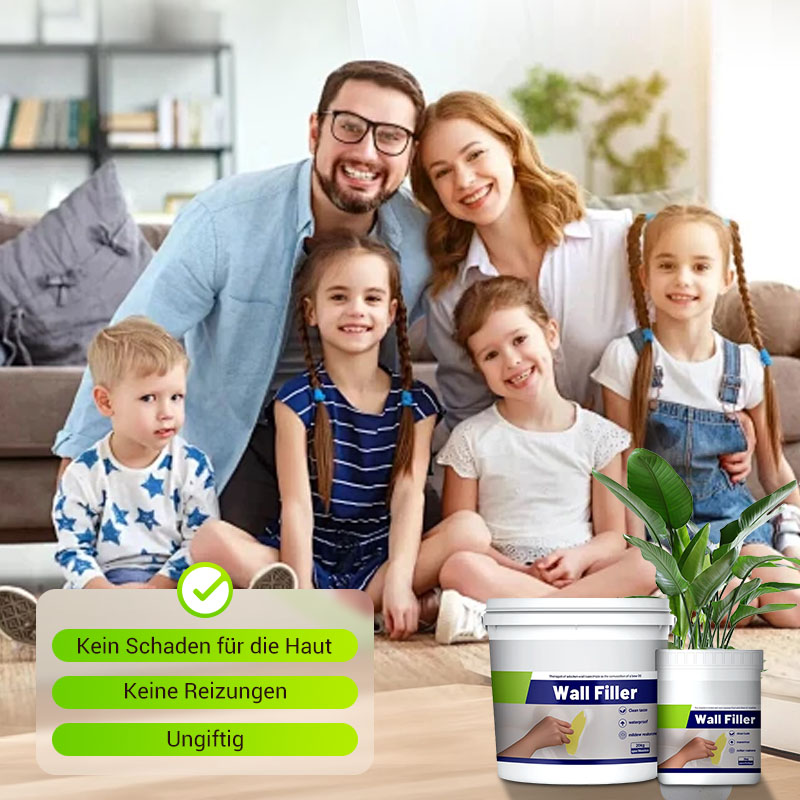 🛠️ Wasserdichte &amp; Schimmelresistente Wandreparaturpaste – 3 Kaufen, 1 Gratis + Pinsel Geschenk! 💧🖌️ ✨ Schnelle &amp; Saubere Wandreparatur für Zuhause! 🏡