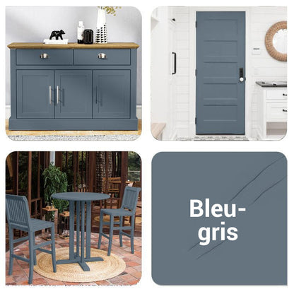 🪚 50% RABATT! 🌿 WASSERBASIERTE MÖBELFARBE - Geruchsneutral & Umweltfreundlich, Einfache Anwendung ohne Schleifen, Perfekt für Holzmöbel-Renovierung 🎨🛋️