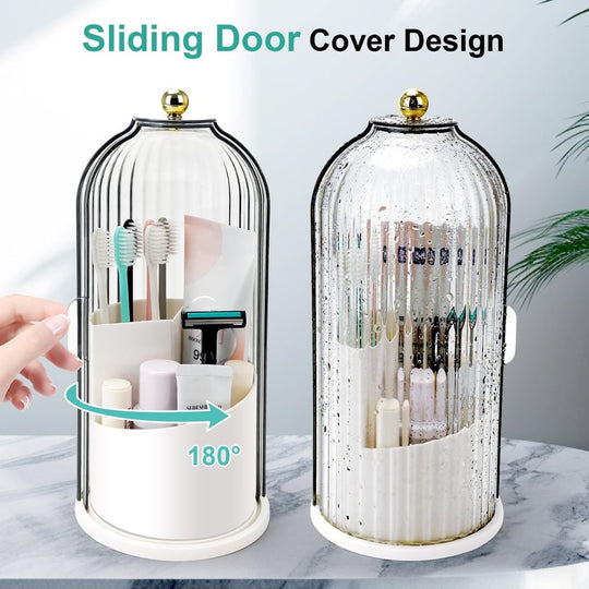 🪥 50% RABATT! 🏡 Zahnbürstenhalter mit Schiebedeckel – Hygienisches Design, Tropffrei &amp; Platzsparend 🚿