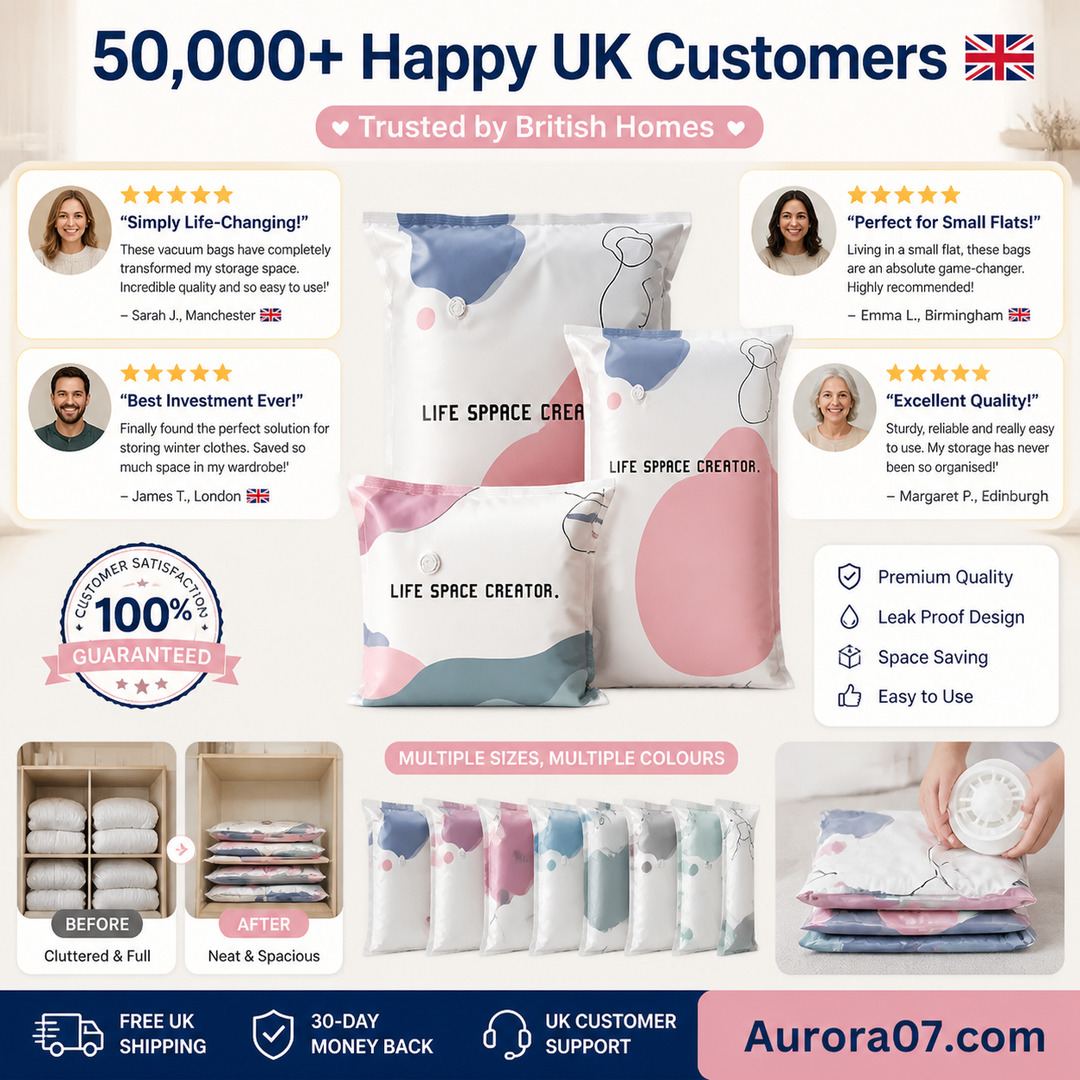 💐 BUY 2, GET 1 FREE!🧳No‑Pump Vacuum Storage Bags – Press &amp; seal, no pump needed. Saves 80% space, keeps clothes dry &amp; dust‑free. Perfect for bulky bedding &amp; off‑season gear. 🛏️🗄️