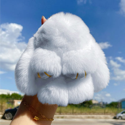 🏆🐰 Handgefertigte Pompon-Hasen-Anhänger – jedes Stück ein Unikat, kuschelig weich & detailverliebt 🎀🎁 Perfekt als persönliches Geschenk oder frühlingshafte Deko