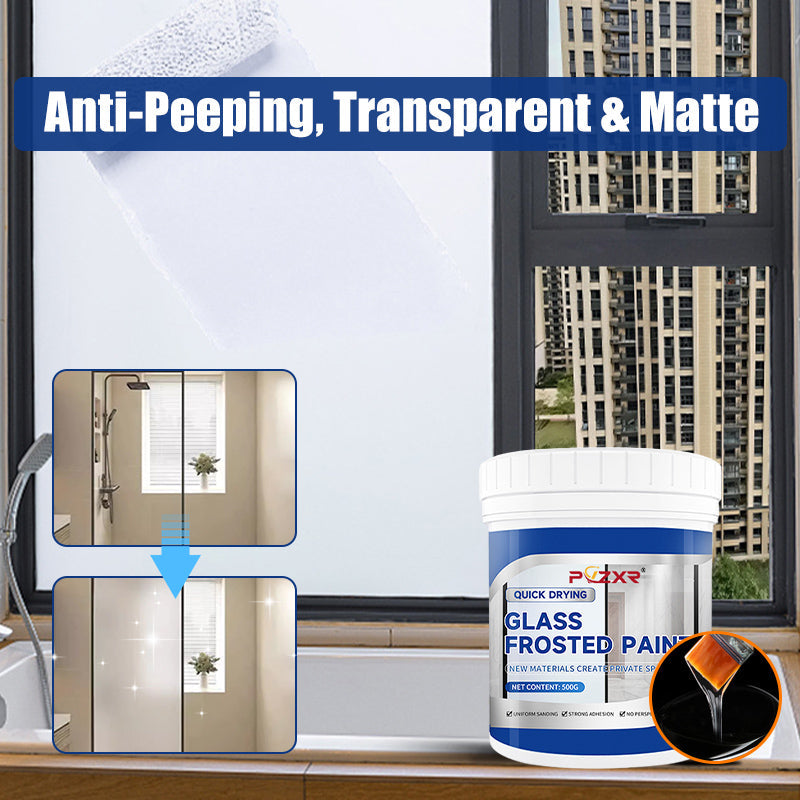 Farbe für mattiertes Glas 2025 – schnell trocknend, wasserfest und mit elegantem Frost-Effekt 🌫️✨