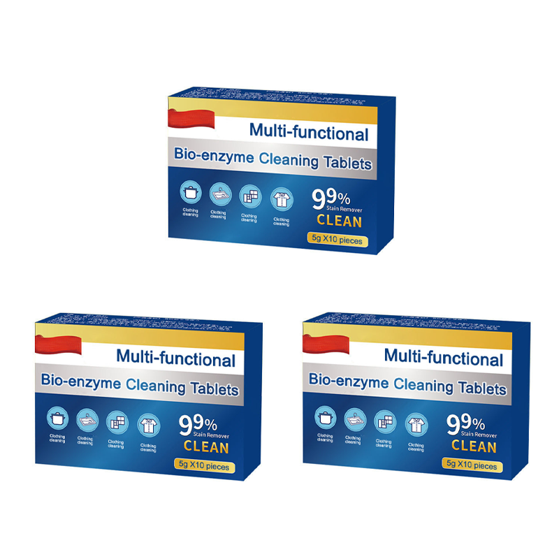 🔥Artefakte reinigen🔥Multifunktionale Bio-Enzym-Reinigungstabletten-9