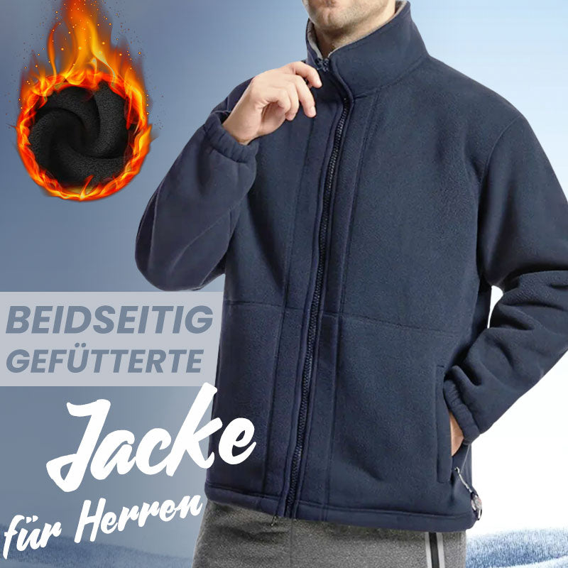 🔥Kostenloser Versand Herren-Doppelfleecejacke