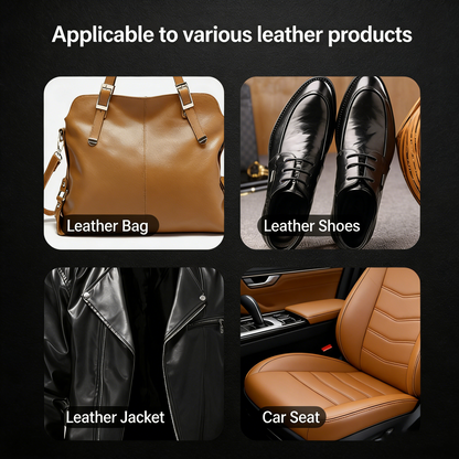 🧽 2 KAUFEN, 1 GRATIS! ✨ Lederöl-Pflegebürste – Repariert Kratzer, Reinigt & Pflegt Leder mühelos 🚗