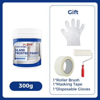 Farbe für mattiertes Glas 2025 – schnell trocknend, wasserfest und mit elegantem Frost-Effekt 🌫️✨