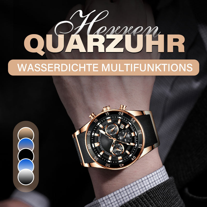 🔥Wasserdichte Multifunktions-Quarzuhr für Herren✈️Kostenloser Versand