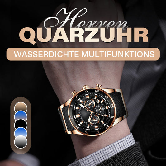 🔥Wasserdichte Multifunktions-Quarzuhr für Herren✈️Kostenloser Versand