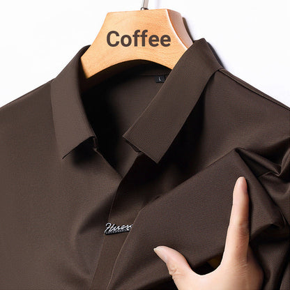 🎁Hot Sale 55% OFF⏳Men's Casual Revers Atmungsaktiv Knitterfrei T-shirt