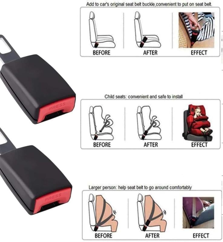 ⏰Limited Time Sale 50% Off🔥Car Belt Buckle Extension Seat Belt Clips🚗