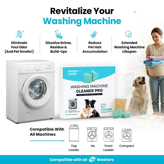 🔥 BUY 2 GET 1 FREE! 🧺 Washing Machine Cleaner ✨ Removes Odors, Residue &amp; Buildup for a Fresher Laundry Routine