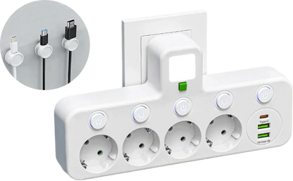 🔌💡Smarte Steckdosenleiste mit USB – Energie sparen, Komfort maximieren! ⚡✨ Praktisch, langlebig & nachhaltig für Ihr intelligentes Zuhause.