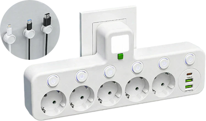 🔌💡Smarte Steckdosenleiste mit USB – Energie sparen, Komfort maximieren! ⚡✨ Praktisch, langlebig & nachhaltig für Ihr intelligentes Zuhause.