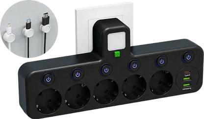 🔌💡Smarte Steckdosenleiste mit USB – Energie sparen, Komfort maximieren! ⚡✨ Praktisch, langlebig & nachhaltig für Ihr intelligentes Zuhause.