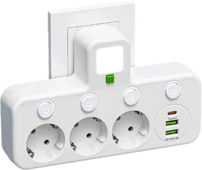 🔌💡Smarte Steckdosenleiste mit USB – Energie sparen, Komfort maximieren! ⚡✨ Praktisch, langlebig & nachhaltig für Ihr intelligentes Zuhause.