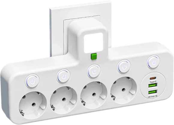 🔌💡Smarte Steckdosenleiste mit USB – Energie sparen, Komfort maximieren! ⚡✨ Praktisch, langlebig & nachhaltig für Ihr intelligentes Zuhause.
