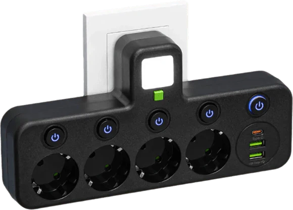 🔌💡Smarte Steckdosenleiste mit USB – Energie sparen, Komfort maximieren! ⚡✨ Praktisch, langlebig & nachhaltig für Ihr intelligentes Zuhause.