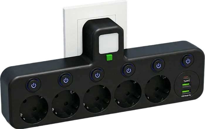 🔌💡Smarte Steckdosenleiste mit USB – Energie sparen, Komfort maximieren! ⚡✨ Praktisch, langlebig & nachhaltig für Ihr intelligentes Zuhause.