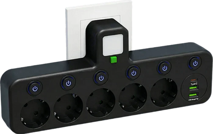 🔌💡Smarte Steckdosenleiste mit USB – Energie sparen, Komfort maximieren! ⚡✨ Praktisch, langlebig & nachhaltig für Ihr intelligentes Zuhause.