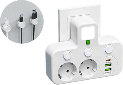 🔌💡Smarte Steckdosenleiste mit USB – Energie sparen, Komfort maximieren! ⚡✨ Praktisch, langlebig & nachhaltig für Ihr intelligentes Zuhause.
