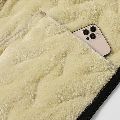 ✨️❄️Warme, lässige, ärmellose Steppweste für den Winter mit Fleecefutter