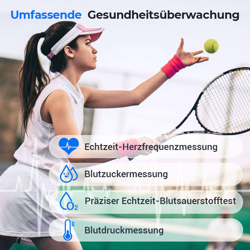 🔥Heißer Verkauf🔥Neue multifunktionale Smartwatch - Unterstützt iOS und Android