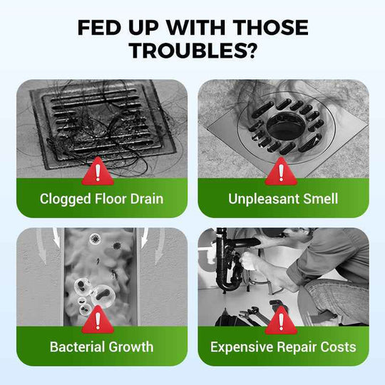 🏖️Summer Cool Deal: 40% OFF!!👍🎉Pipe-Clearing Foaming Powder – Fast-Acting Drain Unclogger &amp; Deodorizer
