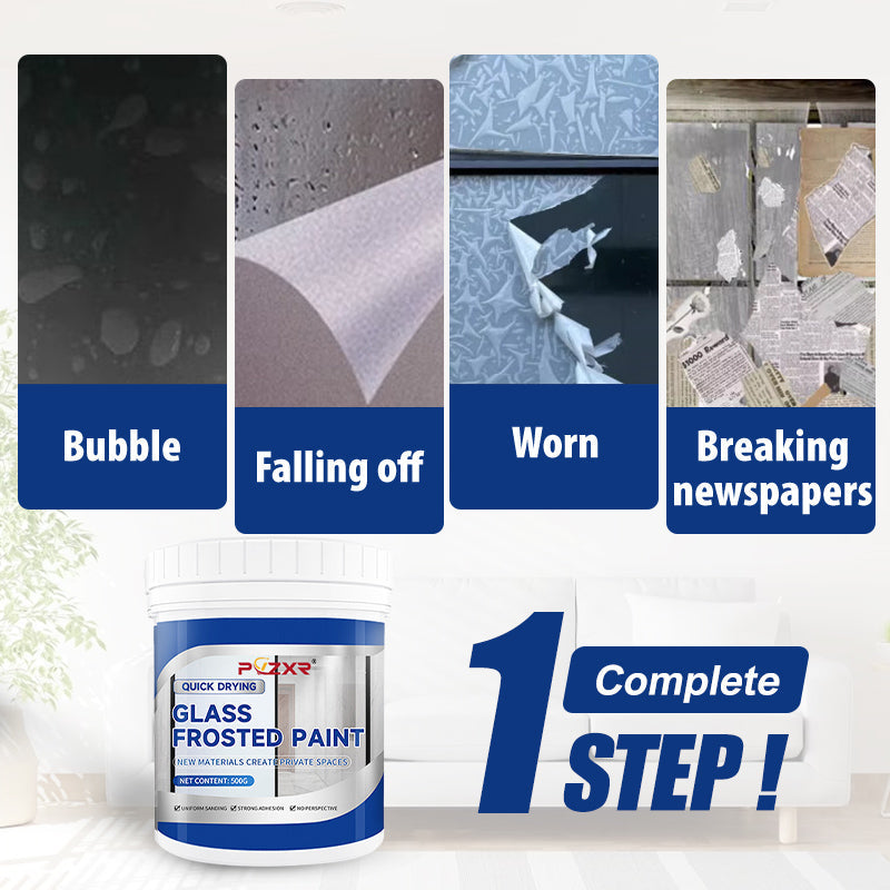 Farbe für mattiertes Glas 2025 – schnell trocknend, wasserfest und mit elegantem Frost-Effekt 🌫️✨