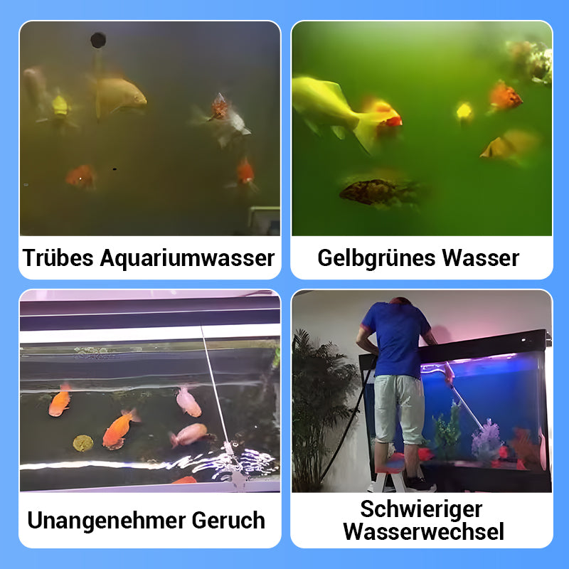 🖤Black Friday 50 % Rabatt 💥🚀Kaufen 2 und erhalten 1 gratis♻️💧Leistungsstarke Wasserreinigungstablette für Aquarien