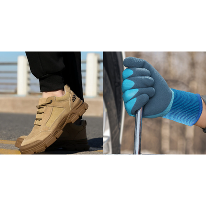 🔥 Neueste Technologie  🥾 Herren-Sicherheitsschuhe mit durchstichsicherer Sohle