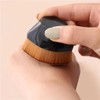 🔥Flacher Top-Make-up-Pinsel mit Bonus-Etui-4