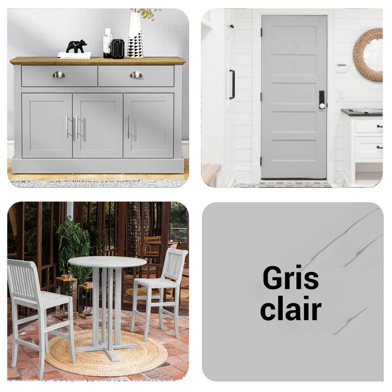 🪚 50% RABATT! 🌿 WASSERBASIERTE MÖBELFARBE - Geruchsneutral & Umweltfreundlich, Einfache Anwendung ohne Schleifen, Perfekt für Holzmöbel-Renovierung 🎨🛋️