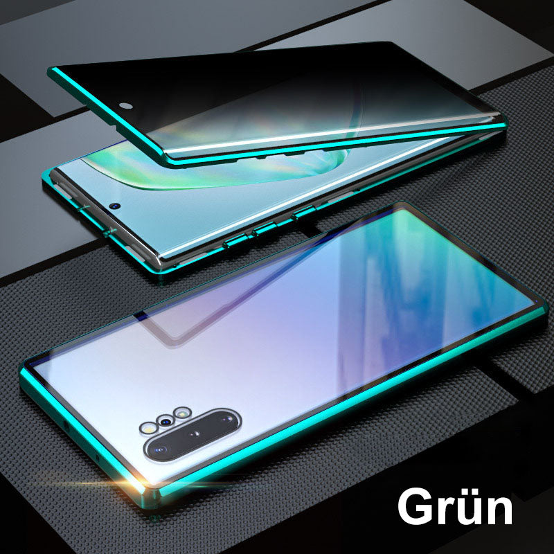 📱„Unterstützt Fingerabdruck-Entsperrung👆🔓Magnetische Handyhülle mit Sichtschutz für Samsung S21–S25 Serie