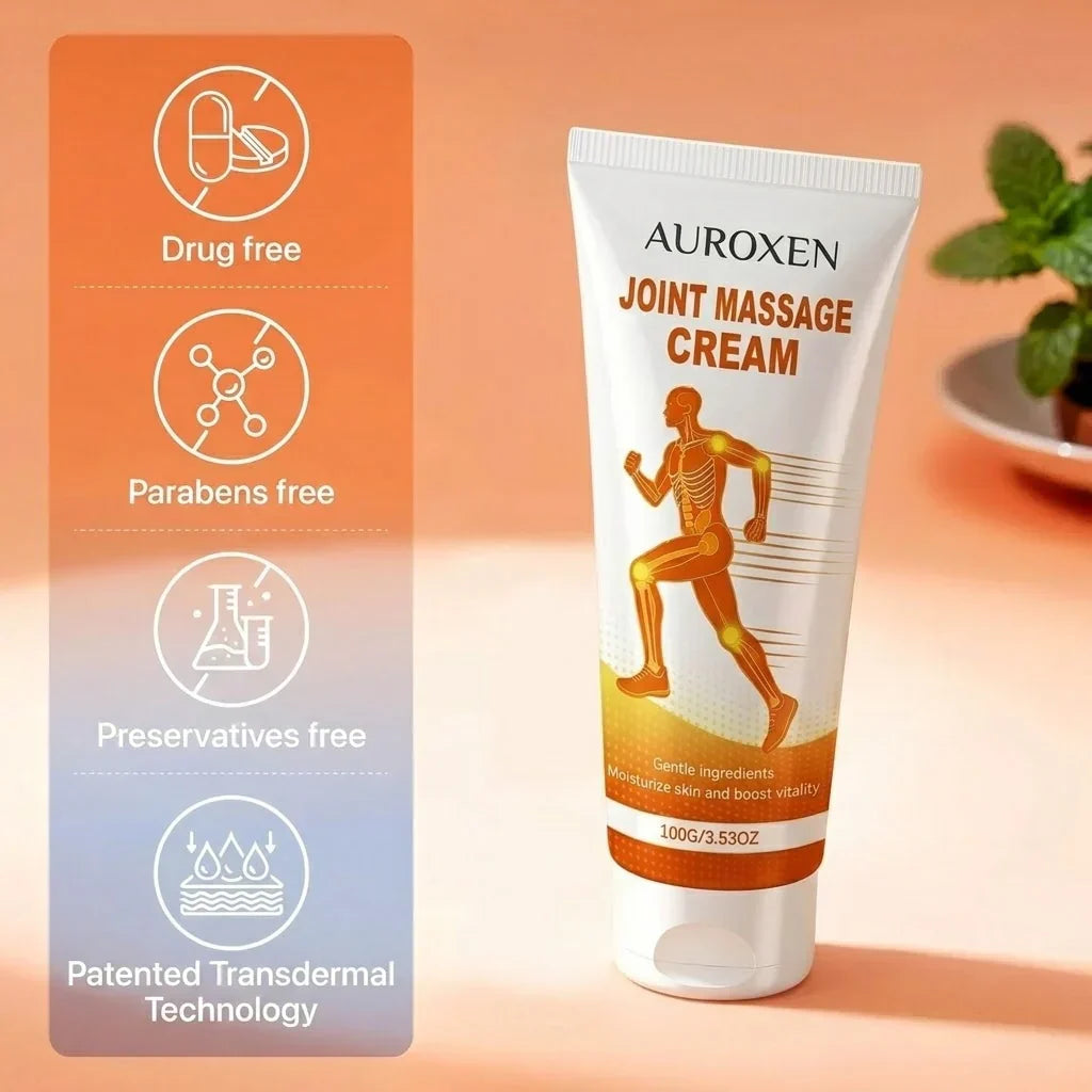 Auroxen™ Instant Relief Joint &amp; Muscle Massage Cream