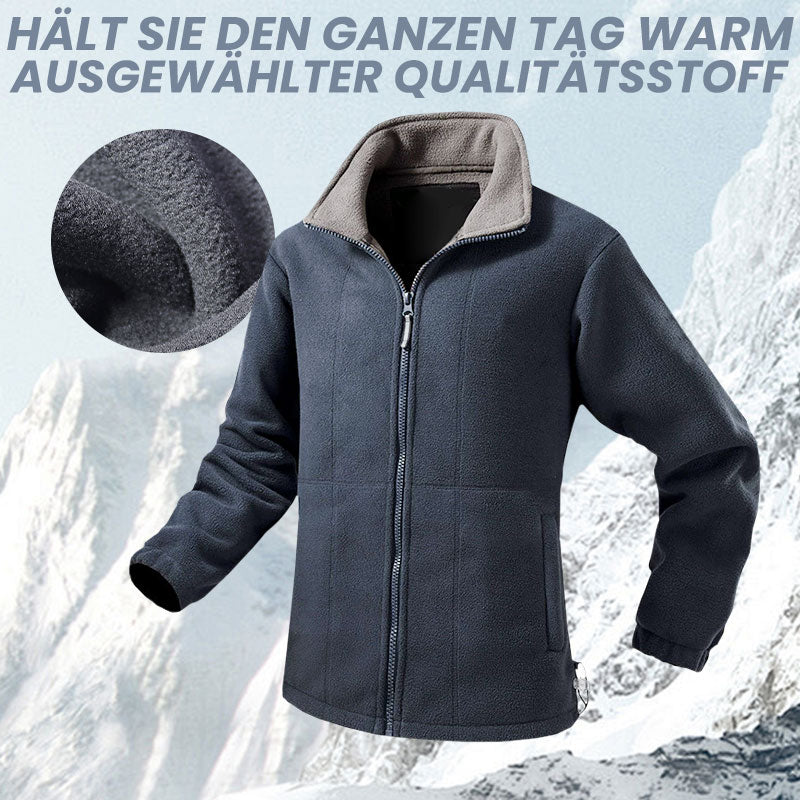 🔥Kostenloser Versand Herren-Doppelfleecejacke