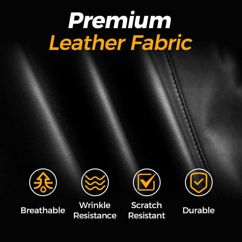 Klassische PU-Lederjacke für Herren mit Frontreißverschluss 🔥Business Casual Easy Match