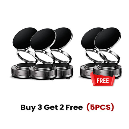 🔥Mehr kaufen mehr sparen🔄🚗360° verstellbarer magnetischer Handyhalter mit Saugnapf📱