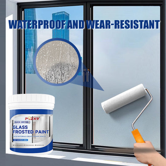 Farbe für mattiertes Glas 2025 – schnell trocknend, wasserfest und mit elegantem Frost-Effekt 🌫️✨