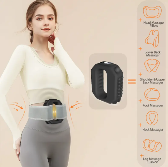 🚨 BLACK GONE! ACT FAST ⚡ 50% OFF TODAY ONLY!    🚨2026 New Fascia Ring R10™ 🔥 Cordless Waist &amp; Back Muscle Recovery Massager | Adjustable Fit Up to 55"