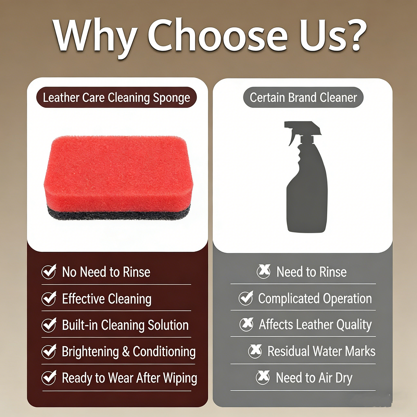 🧽 2 KAUFEN, 1 GRATIS! ✨ Lederöl-Pflegebürste – Repariert Kratzer, Reinigt & Pflegt Leder mühelos 🚗